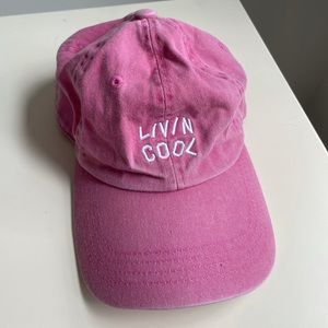 livin cool baseball hat